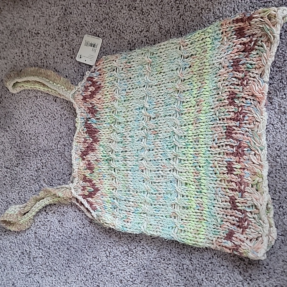 NEW Free People Palmetto Knit Tank - Picture 3 of 6